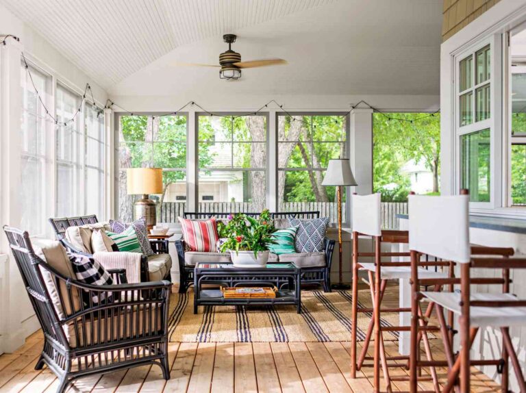 Best porch decor for dark entryways reflectance ratios and luminaire placement