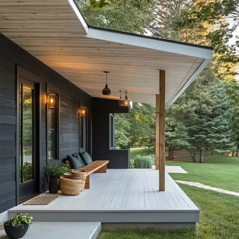 Best ranch style porch decor in the us architectural elements and materials