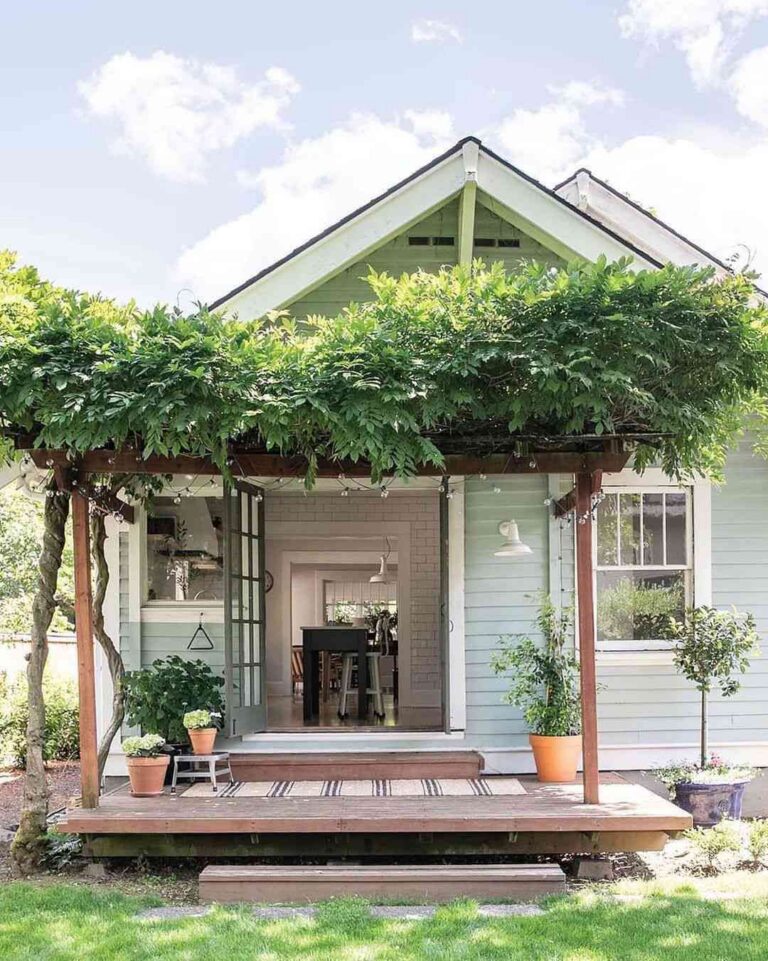 How to avoid cheap looking porch decor with tactile material selection and proportion
